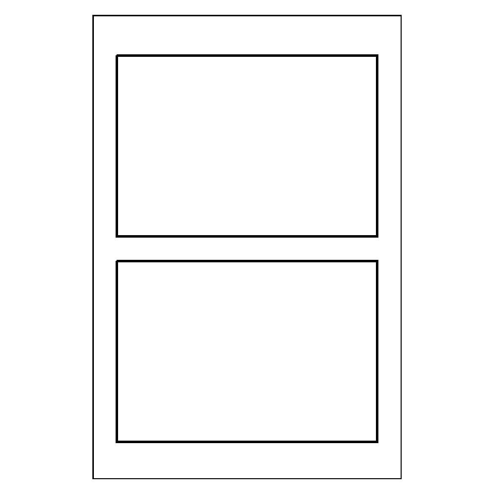 Template For Avery 5152 Flexible Name Badge Labels 2 1 3 X 3 3 8 