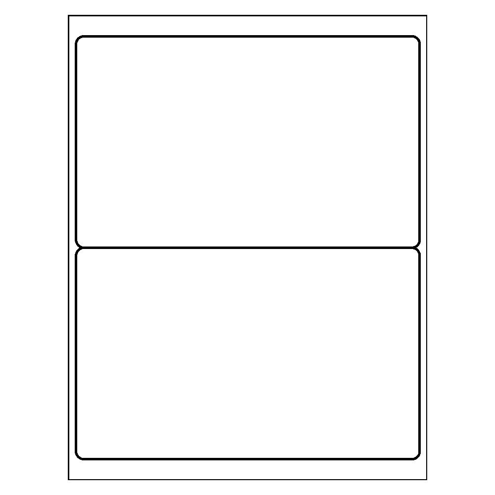 Template for Avery 6579 Durable ID Labels 5