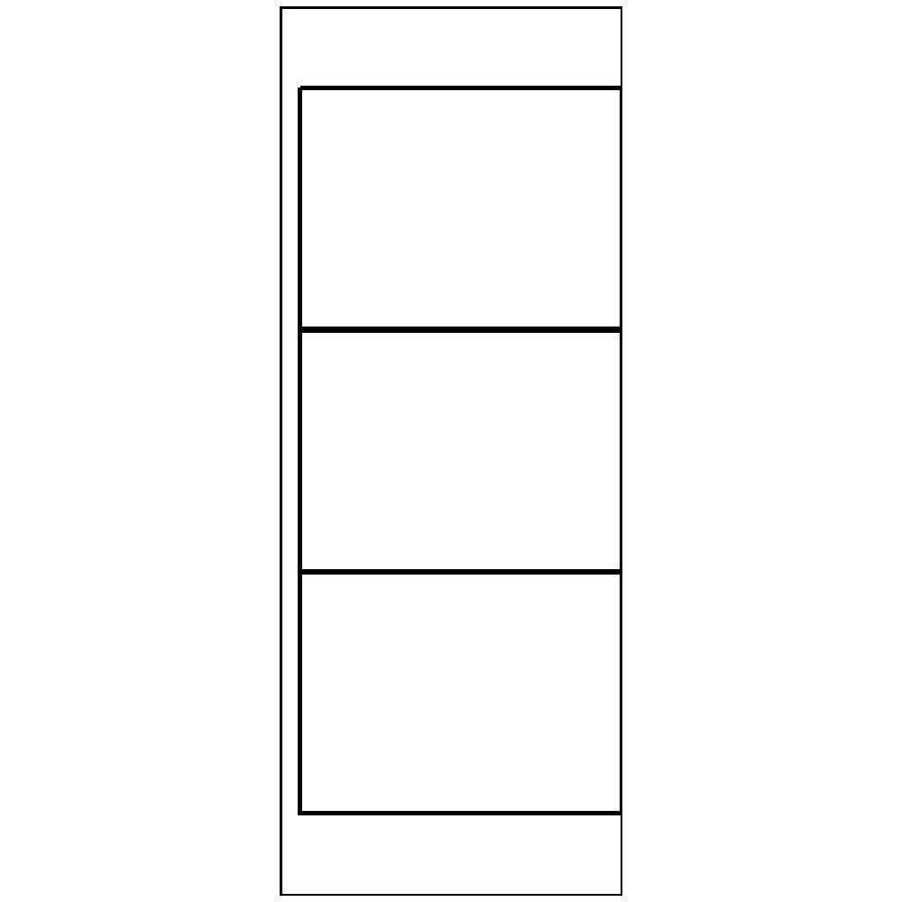 Template for Avery 74520 Hanging Name Badges 3" x 4"