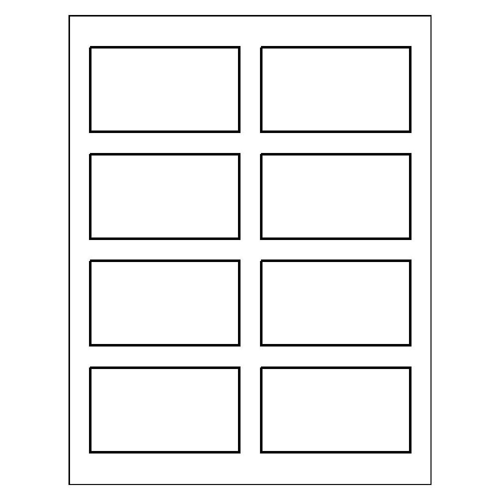 Template for Avery 88220 PrinttotheEdge Rounded Corner Business