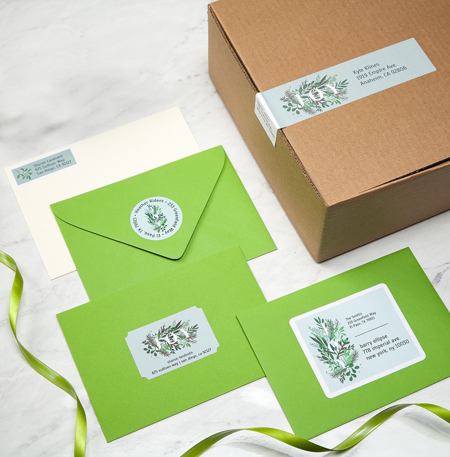 10 Tips for Making the Best Christmas Card Labels